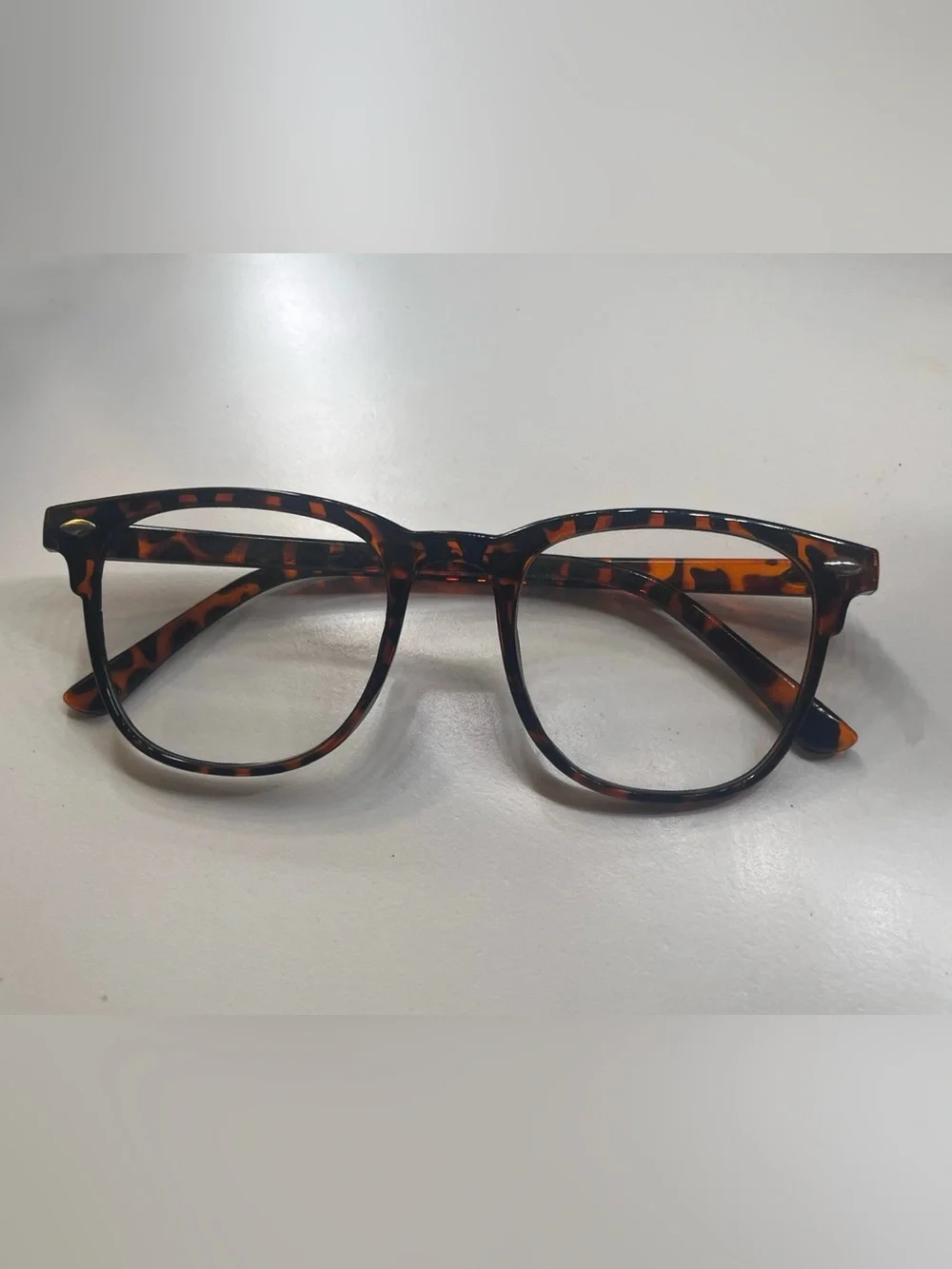SHEIN Tortoiseshell Round Eyeglasses